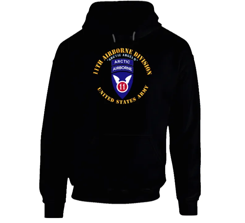 11th Airborne Division - Arctic Angels W Arctic Tab X 300 Classic T Shirt, Crewneck Sweatshirt, Hoodie, Long Sleeve