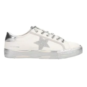 Alive 7 Metallic Glitter Lace Up Sneakers