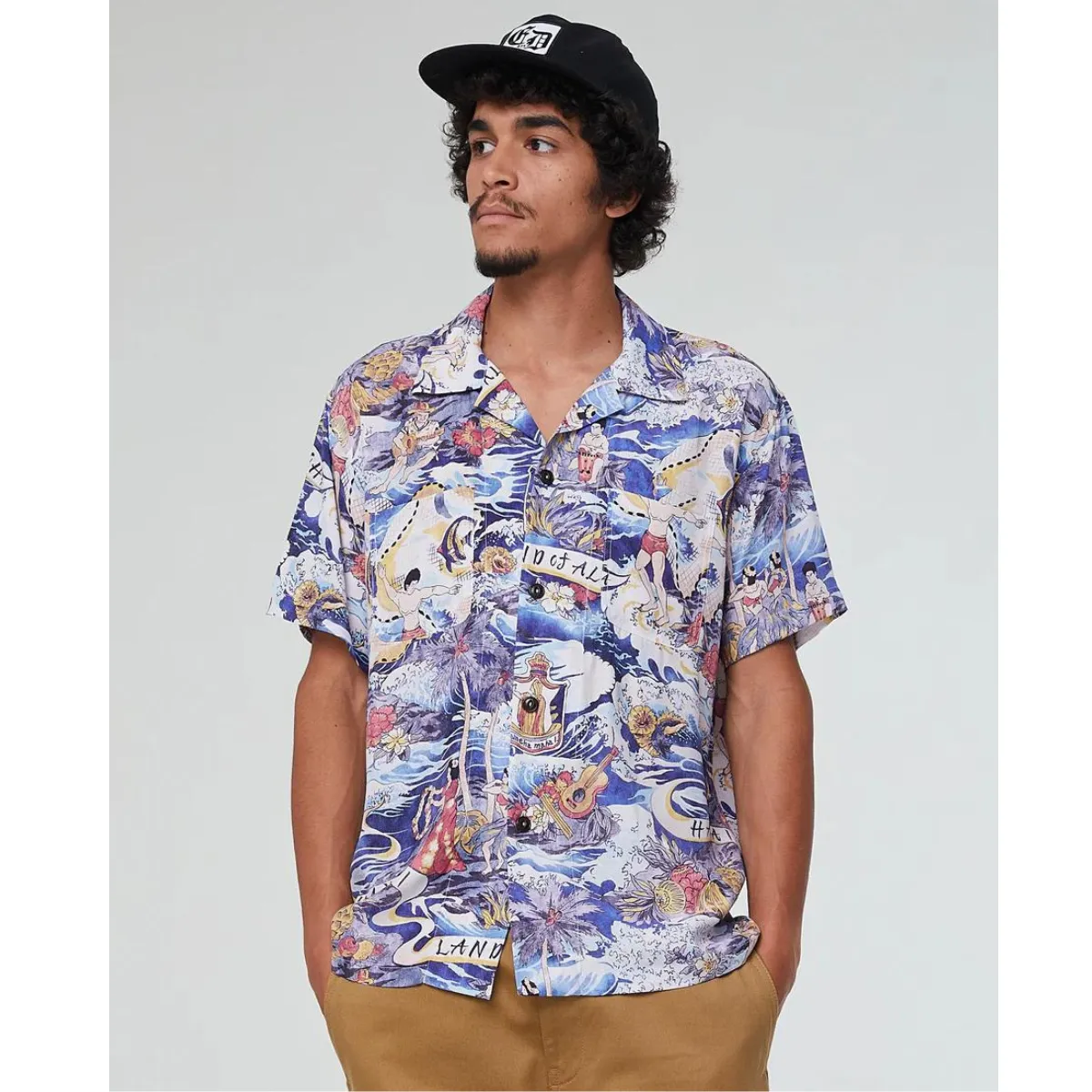 Aloha Shirt Mahala Rayon