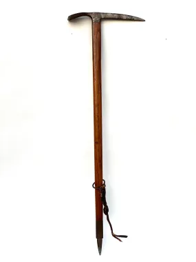 Antique Swiss Wooden Ice Axe - Fritsch & Co.