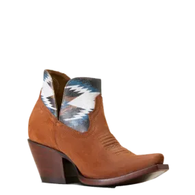 Ariat Ladies Hazel Chimayo Arroyo Chocolate Western Booties 10046970