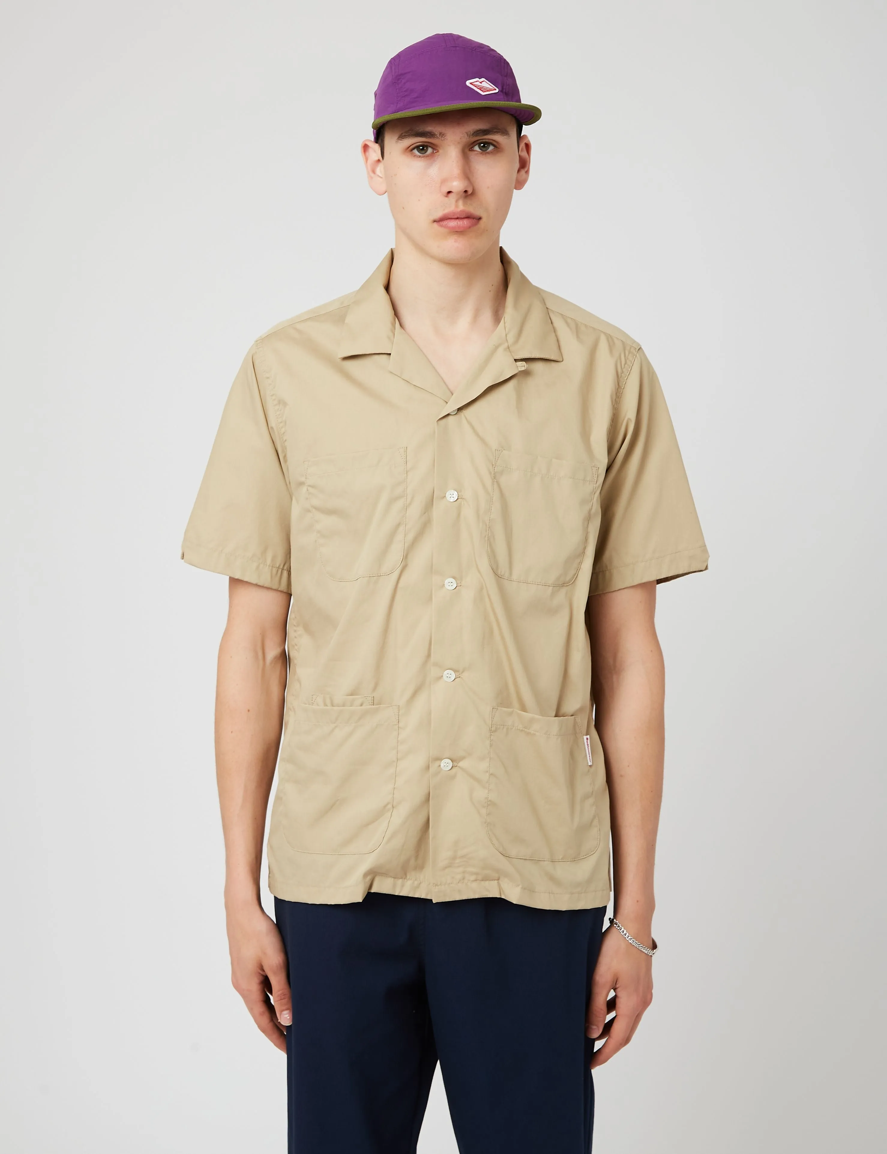 Battenwear Five Pocket Island Shirt (Poplin) - Tan