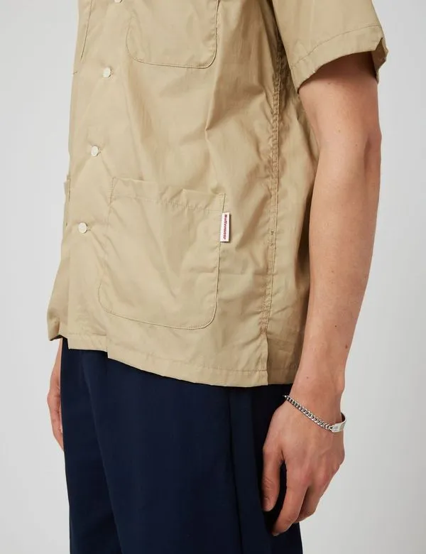 Battenwear Five Pocket Island Shirt (Poplin) - Tan