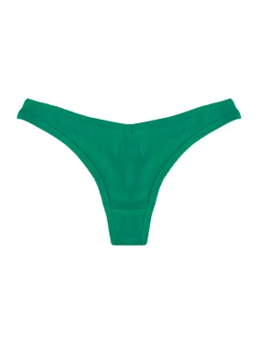 BeChill™ Green Goddess Ribbed Thong