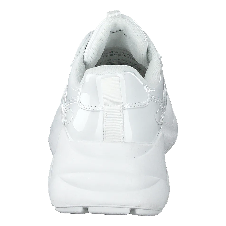 Becky Patent Sneaker 803 - White 3