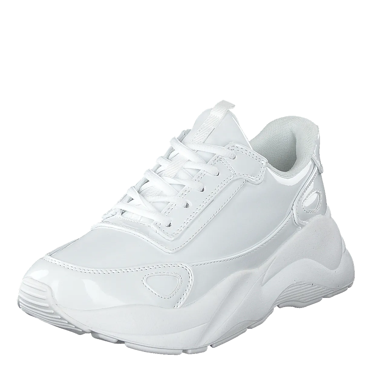 Becky Patent Sneaker 803 - White 3