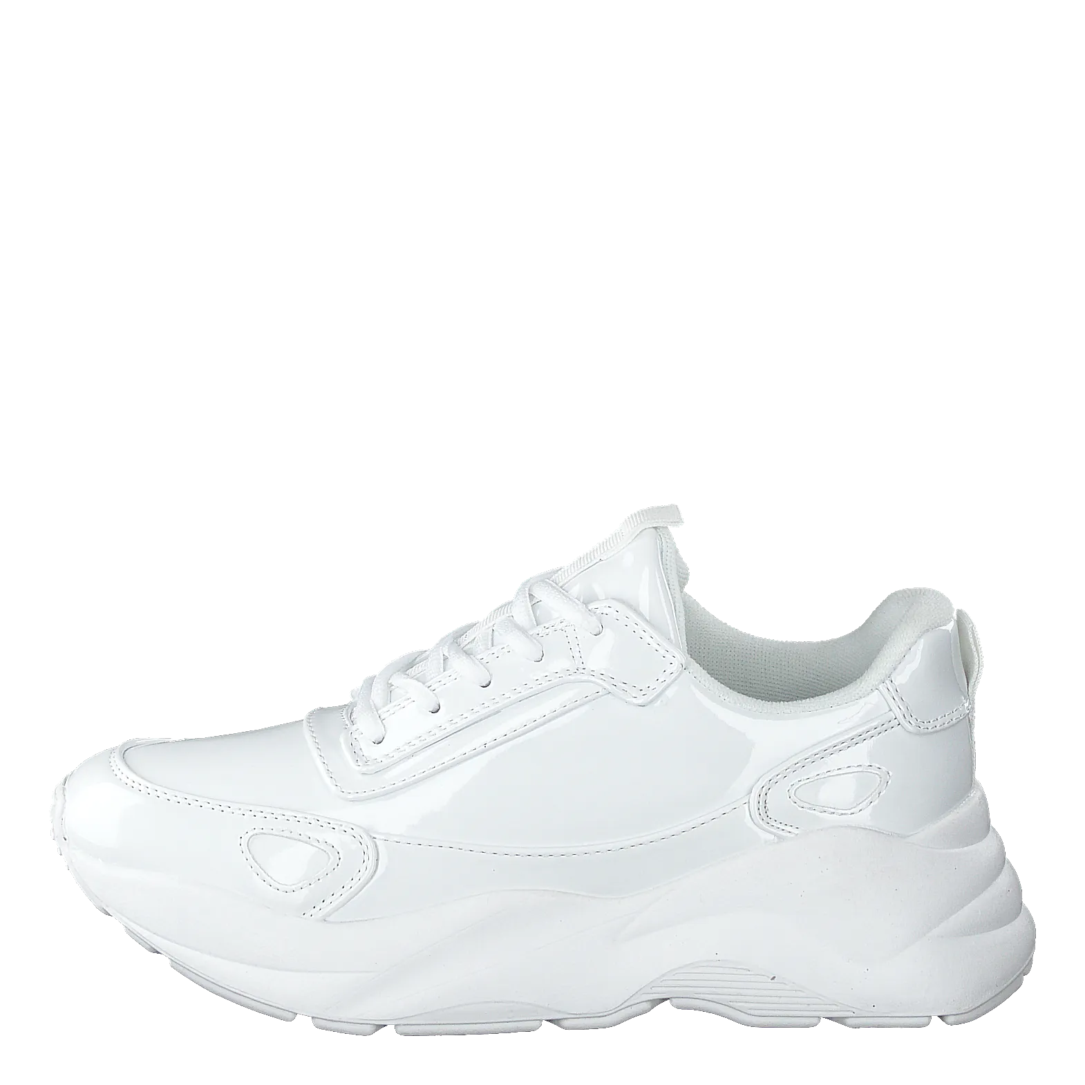 Becky Patent Sneaker 803 - White 3