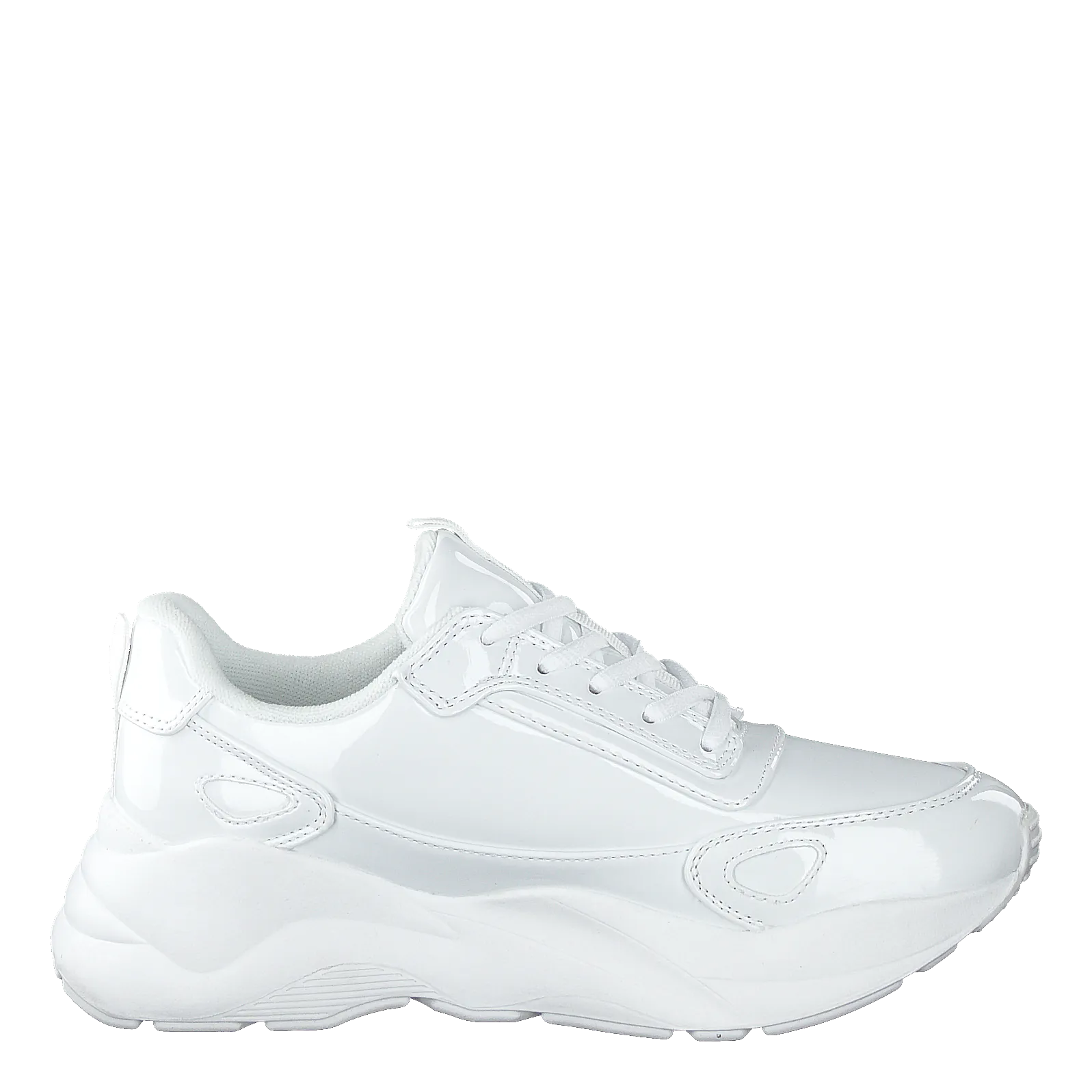 Becky Patent Sneaker 803 - White 3