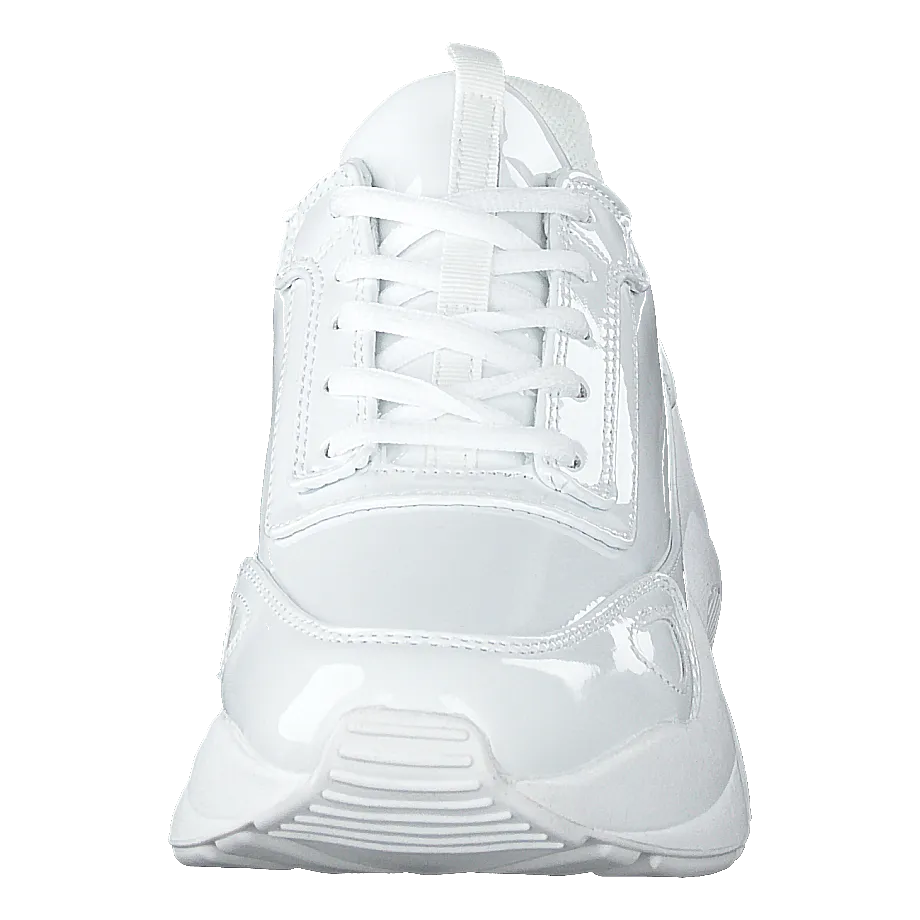 Becky Patent Sneaker 803 - White 3