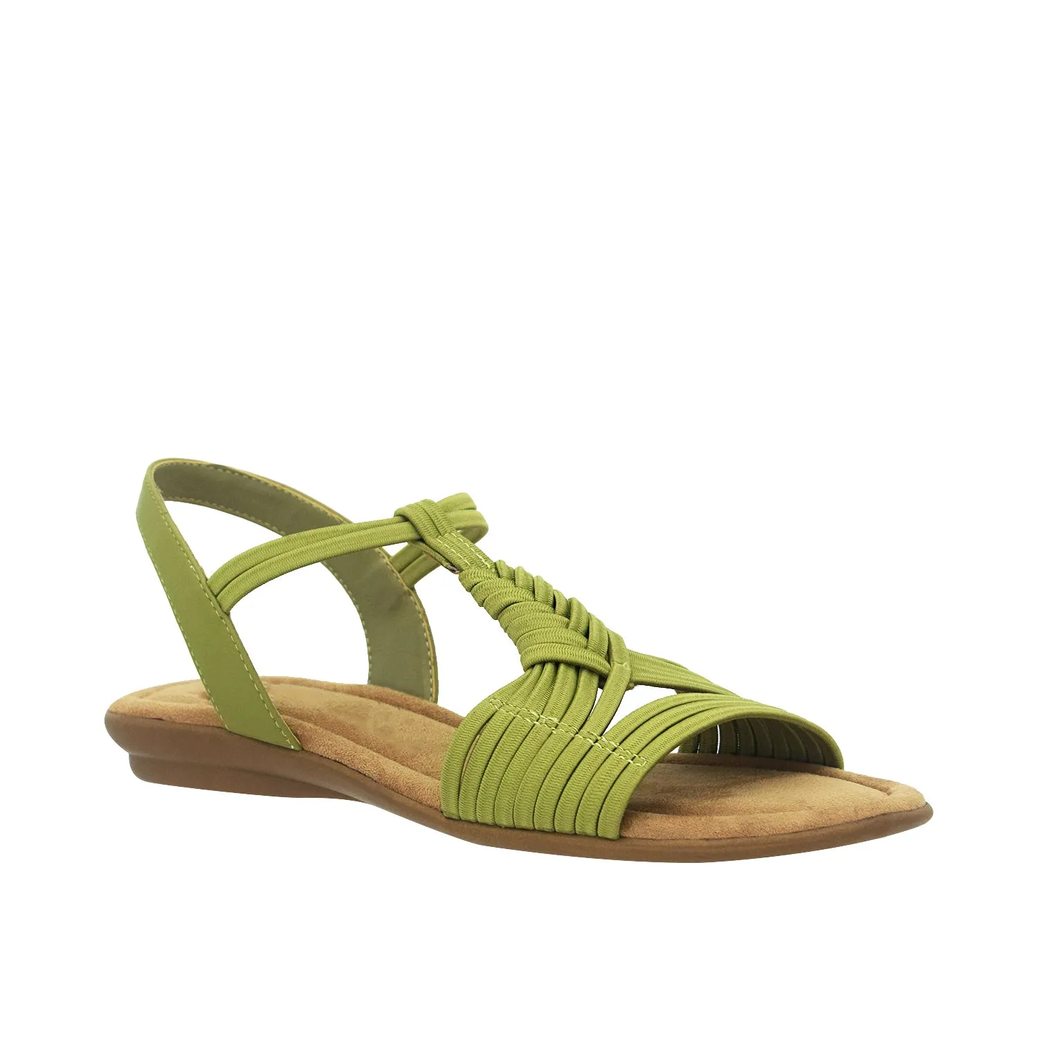 Bellita Stretch Elastic Sandal with Memory Foam