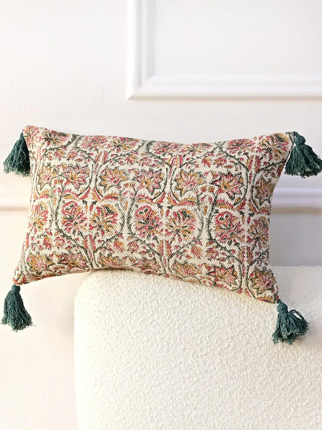 BLOSSOM-LUMBAR CUSHION COVER