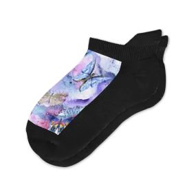 Butterfly Ankle Diabetic Socks