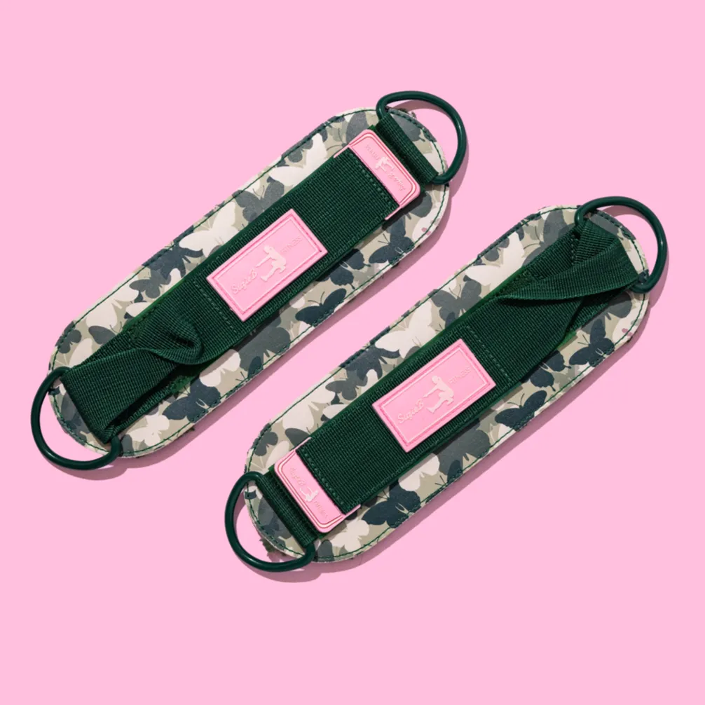 BUTTERFLY CAMO ANKLE STRAPS