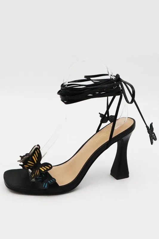 Butterfly Sandal W/Ankle Ties