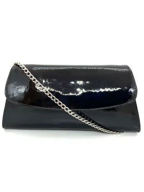 Claudia Patent Clutch Bag