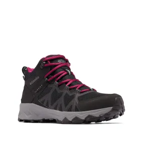 Columbia Women's Peakfreak II Outdry Waterproof Mid Trail Boots (Black/Ti Grey Steel)