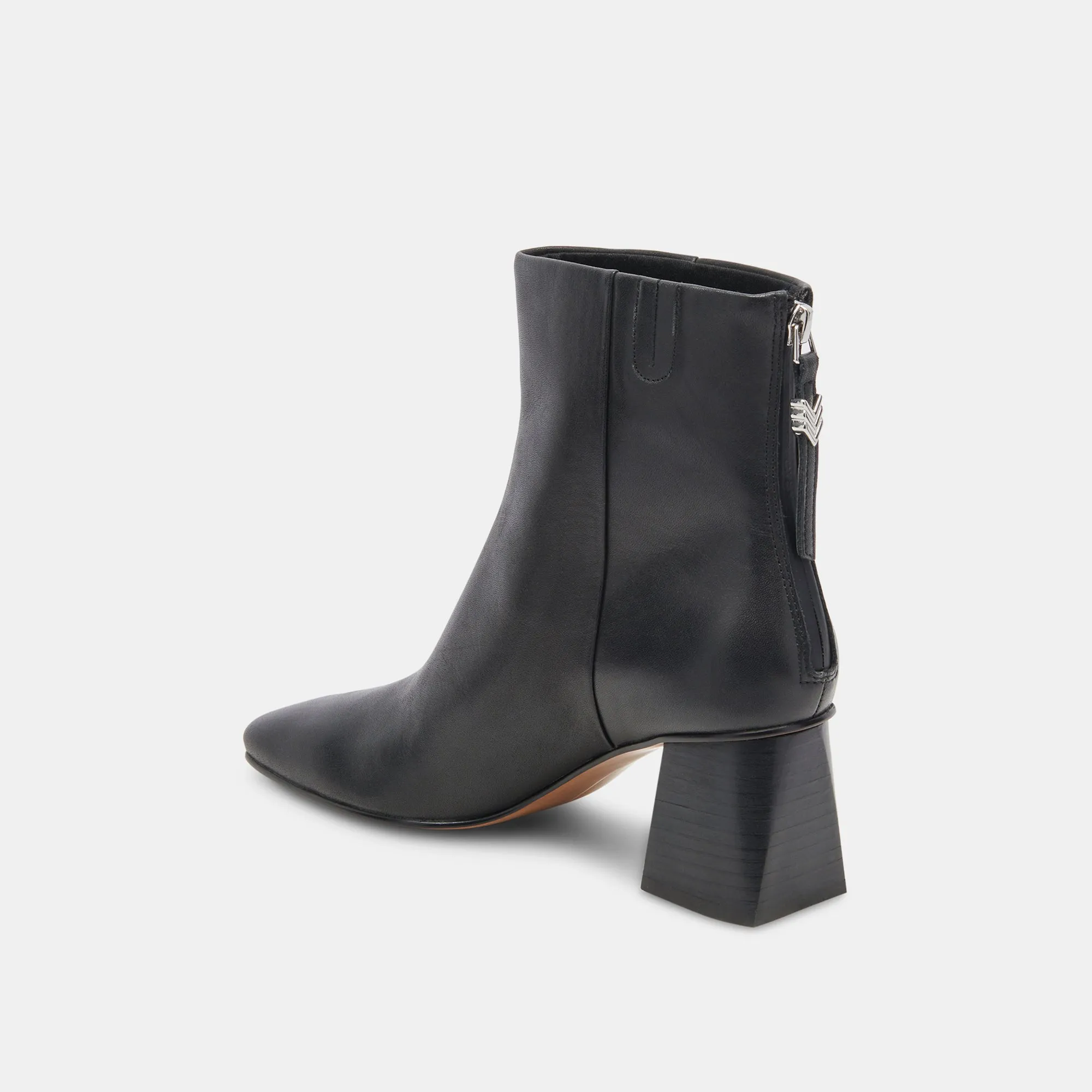 FIFI H2O WIDE BOOTIES BLACK LEATHER