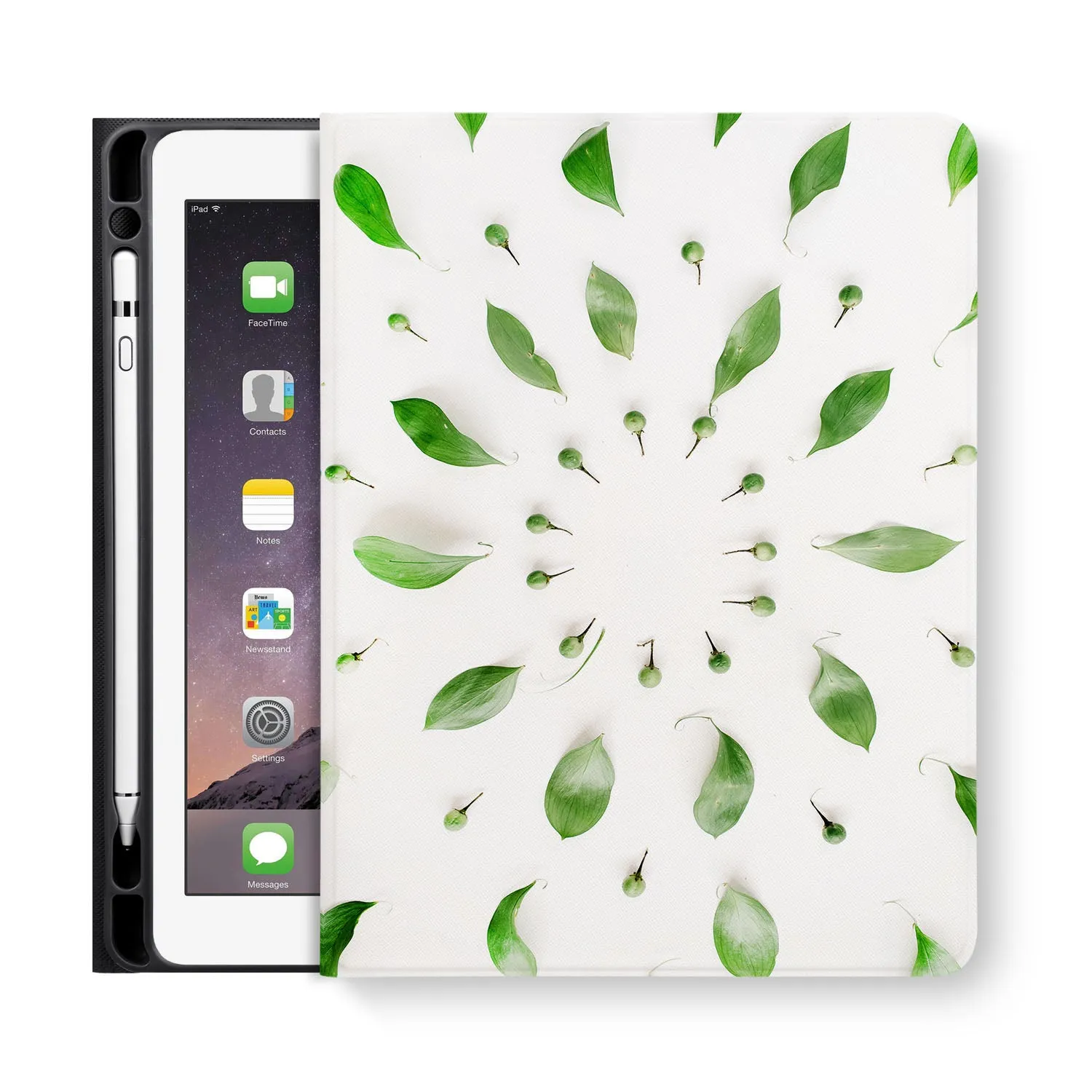 iPad Folio Case - Flat Flower