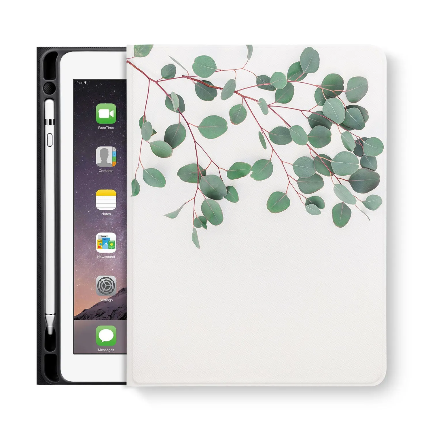 iPad Folio Case - Flat Flower