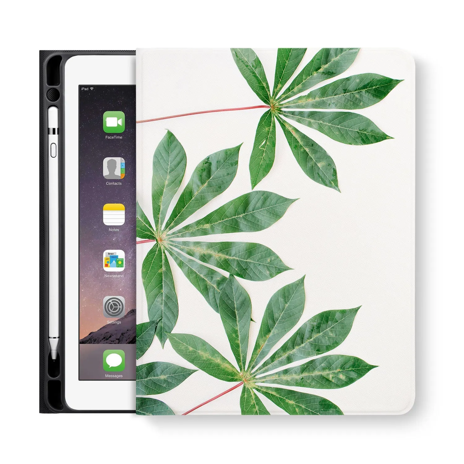 iPad Folio Case - Flat Flower