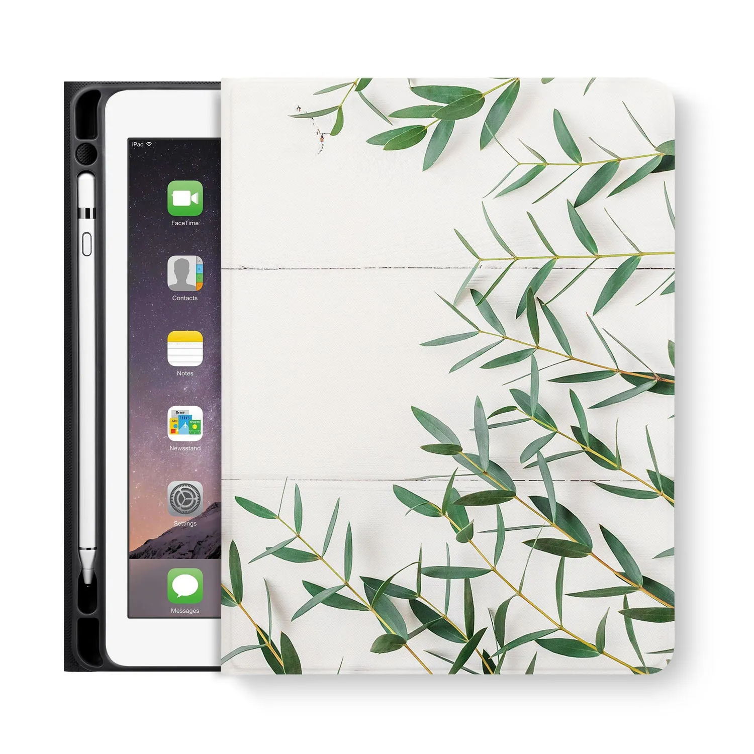 iPad Folio Case - Flat Flower