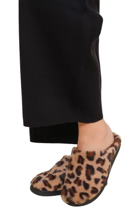 Leora Leopard Slippers