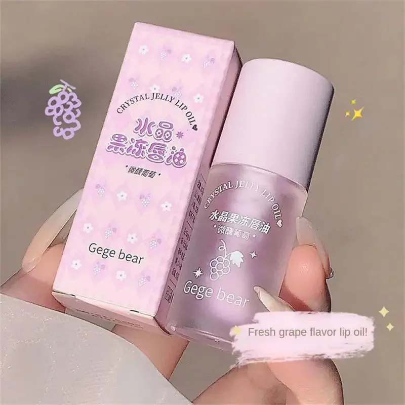 Lip Glaze Soft Lasting Repair Waterproof Lip Honey Crystal Jelly Lip Oil Mirror Lip Gloss Lipstick Pen Moisturising Transparent