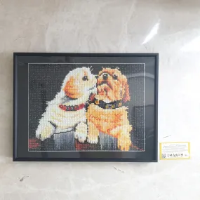 Puppies Diamond Art (30 x 40)