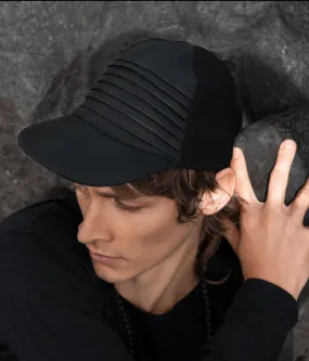 ribbed brim hat