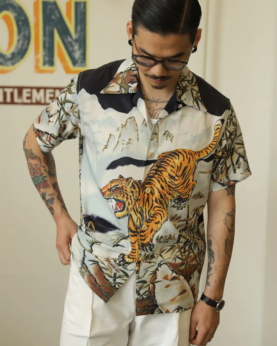 Tiger painting Hawaiian Shirt