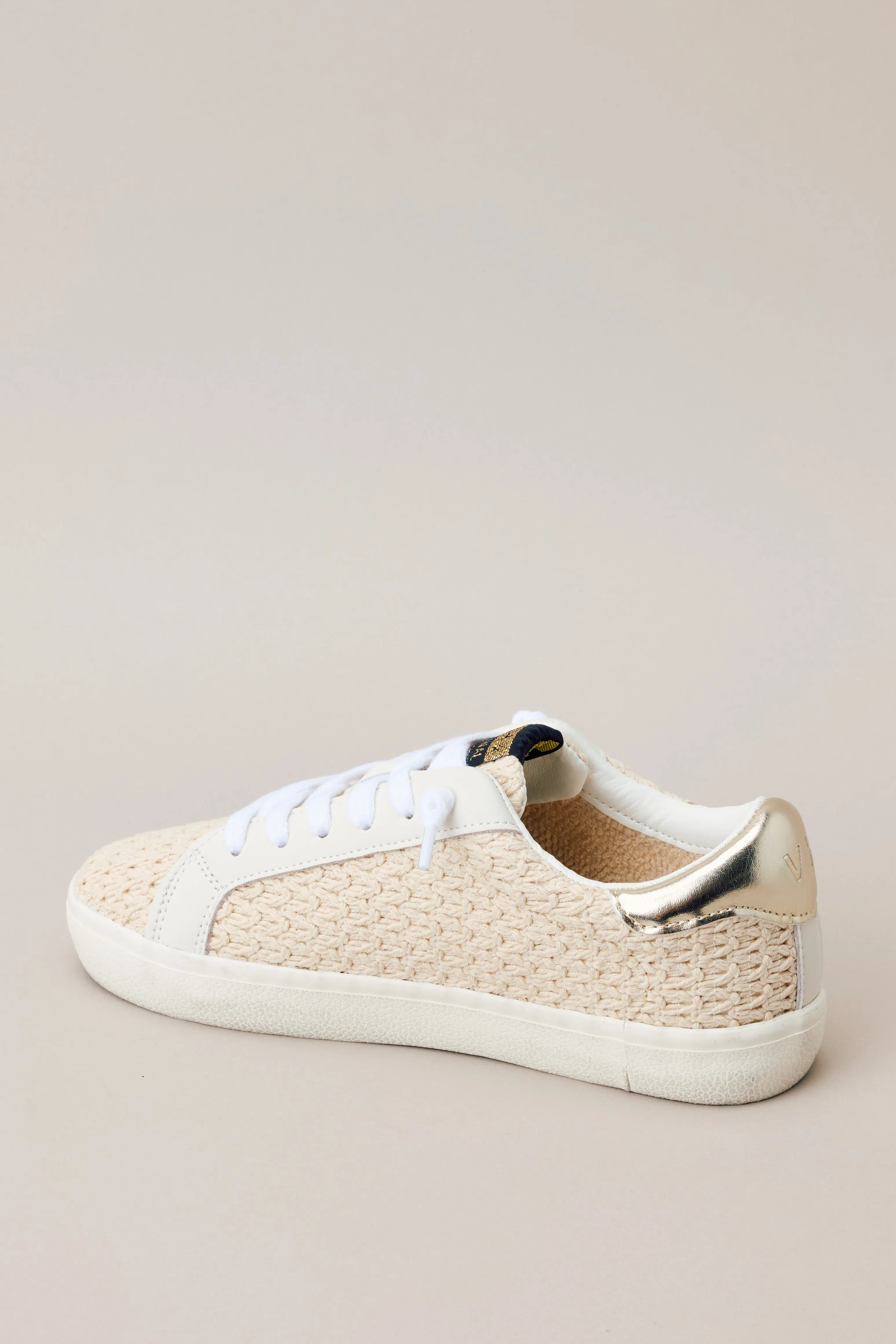 Vintage Havana Flair 43 Light Natural Crochet Sneaker